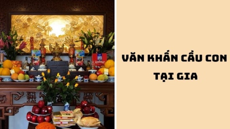 bài khấn cầu con tại gia tiên